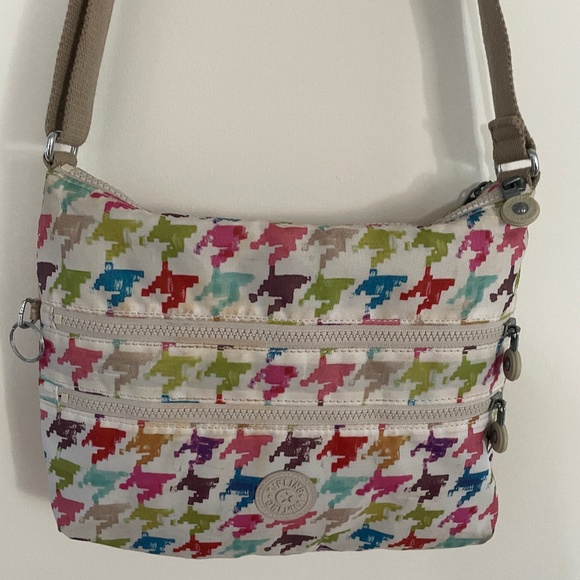 KIPLING ALVAR Crossbody/Shoulder Bag - Houndstooth pattern - Picture 1 of 6